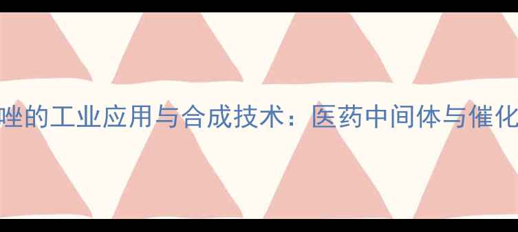 图片 13-二甲基氯化咪唑的工业应用与合成技术：医药中间体与催化剂的全方位指南1