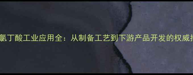 图片 23二氯丁酸工业应用全：从制备工艺到下游产品开发的权威指南1