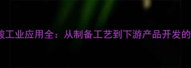 图片 23二氯丁酸工业应用全：从制备工艺到下游产品开发的权威指南2