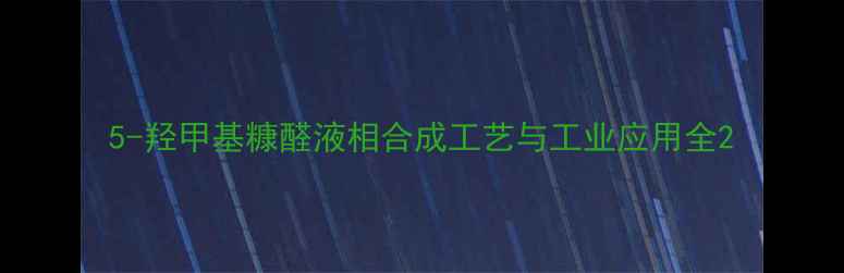 图片 5-羟甲基糠醛液相合成工艺与工业应用全2
