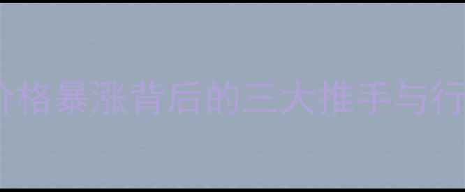 图片 C9石油树脂价格暴涨背后的三大推手与行业应对策略2