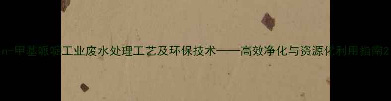 图片 n-甲基哌啶工业废水处理工艺及环保技术——高效净化与资源化利用指南2