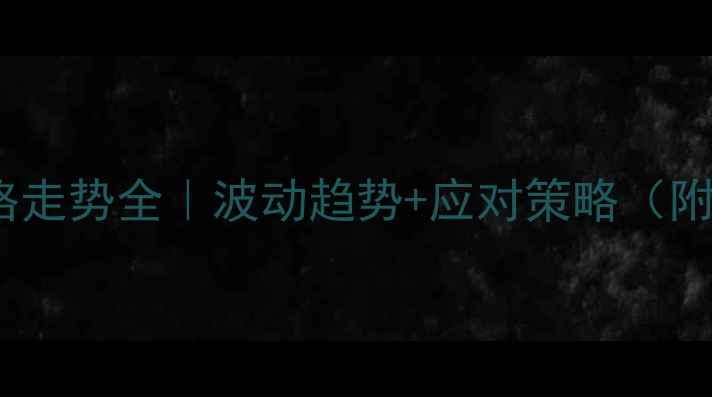 图片 化工产品价格走势全｜波动趋势+应对策略（附数据图表）1