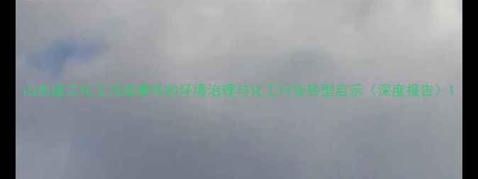 图片 山东建兰化工污染事件的环境治理与化工行业转型启示（深度报告）1