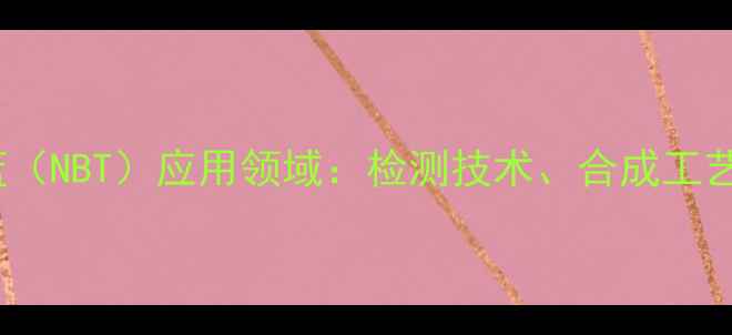 图片 氯化硝基四氮唑蓝（NBT）应用领域：检测技术、合成工艺及工业应用指南2